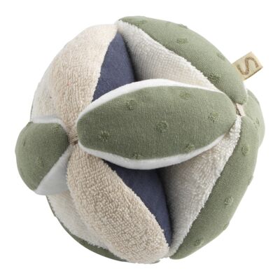 Palla sensoriale in cotone biologico e spugna - LITTLE CLOUD