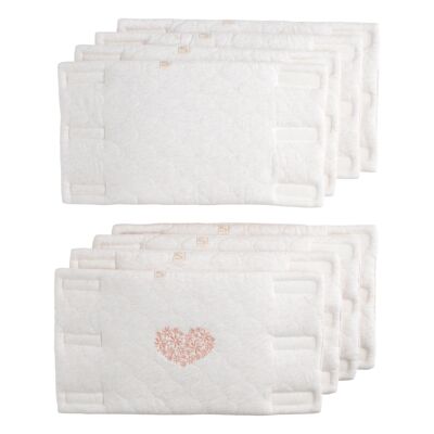 Protectores de barandilla de cama de algodón acolchado - PETIT COEUR