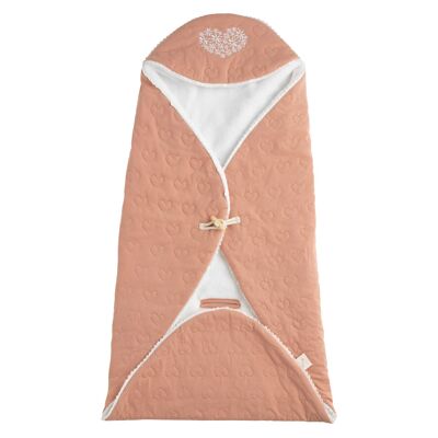 Coperta nomade con cappuccio in cotone trapuntato - PETIT COEUR