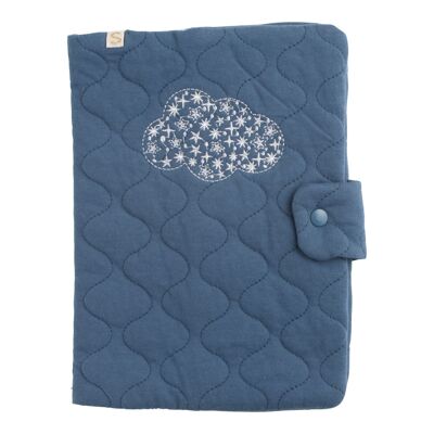 Funda para libro de historia clínica de algodón acolchado - PETIT NUAGE