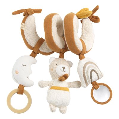 Organic cotton terry activity spiral - PETIT SOLEIL