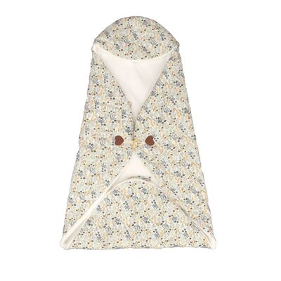 Coperta nomade in cotone con cappuccio - CAMMINIAMO