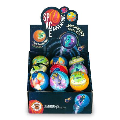BALLE Rebondissante ESPACE MONSTERGANG SPACE Ø 6CM, 6-FA