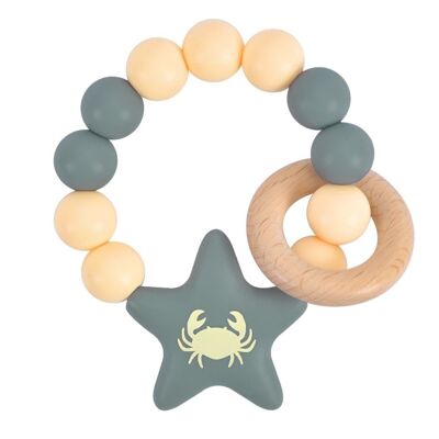 Silicone Teether with Zodiac sign "Cancer"