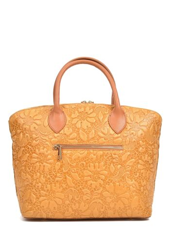 Sac Anna Luchini-Top Handle_COGNAC 8095 5