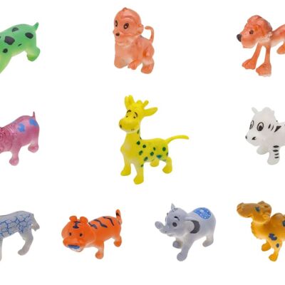 Figurine ANIMAL DU ZOO HUMORISTIQUE 5CM