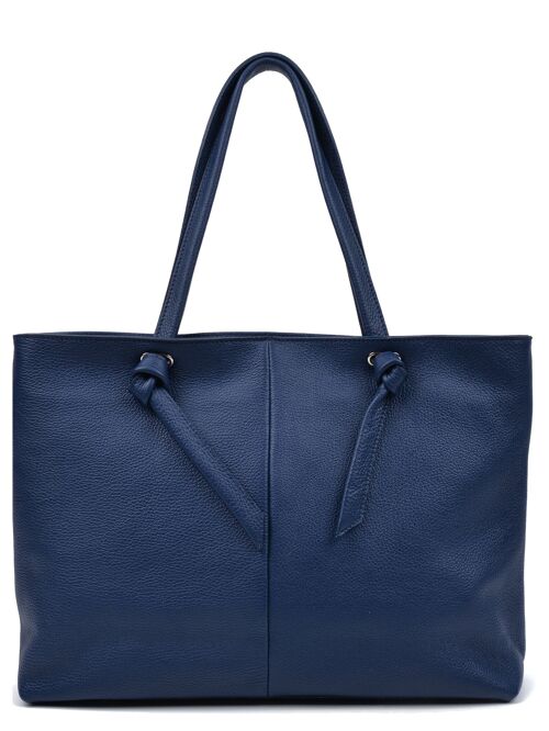 Anna Luchini-Top Handle Bag_BLU 1438