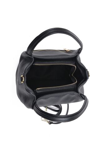 Sac Anna Luchini-Top Handle_NERO 1437 8