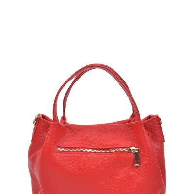 Anna Luchini-Top Handle Bag_ROSSO 1437