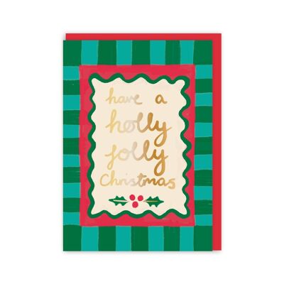 Holly Jolly Christmas Card