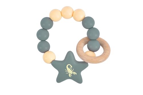 Silicone Teether with Zodiac sign "Scorpion"