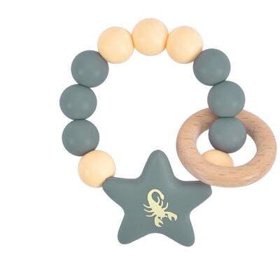 Silicone Teether with Zodiac sign "Scorpion"