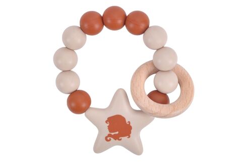 Silicone Teether with Zodiac sign "Virgo"