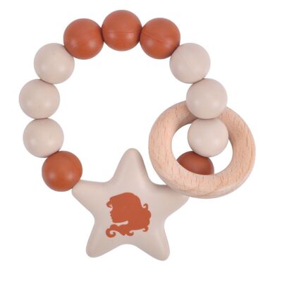 Silicone Teether with Zodiac sign "Virgo"