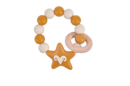 Silicone Teether with Zodiac sign "Aries"