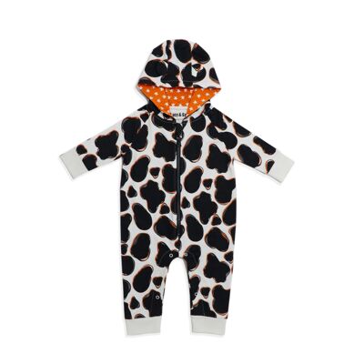 Cow Hooded Romper