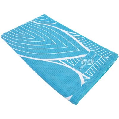 Beach towel - Blue Daisy