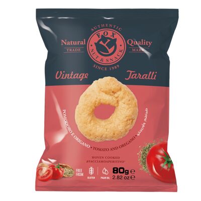 Tomato and oregano taralli - 80 g