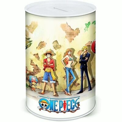 Tirelire en métal ONE PIECE 15cm Manga
