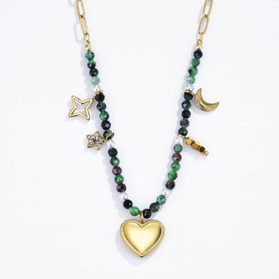 224CA40 Stainless Steel Necklace