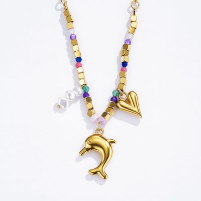 224CA41 Stainless Steel Necklace