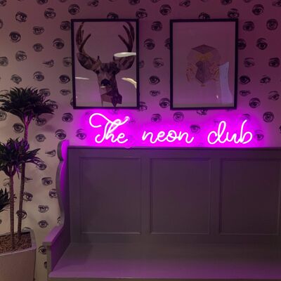 The Neon Club 🎆 111cm x 25 cm