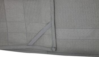 Torchon microfibre gris s/rebrac 2