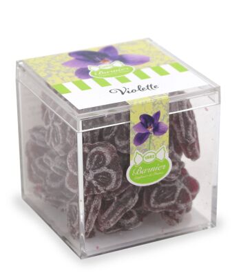Bonbons de Violette Givrée cube 1