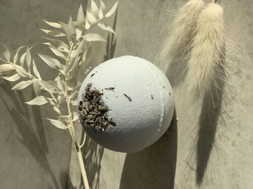 Lavender Tranquility Vegan SLS-Free Handmade Bath Bomb