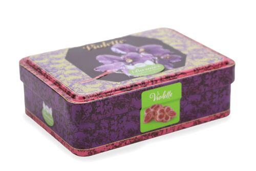 Bonbons de Violette Givrée boîte métal