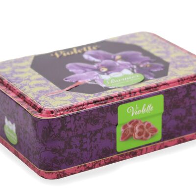 Bonbons de Violette Givrée boîte métal