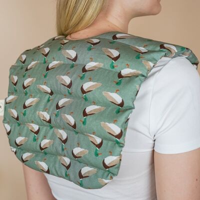 Neck pillow filled with organic spelt - duck