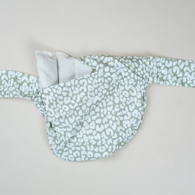 Erogatore di calore da legare intorno - Bellywrap Leoprint