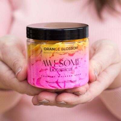 Savon Fouetté Fleur d'Oranger Douce - Cadeau de Noël