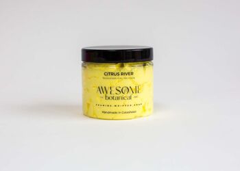 Savon fouetté Citrus River - Citron - Jaune - Cadeau de Noël 2