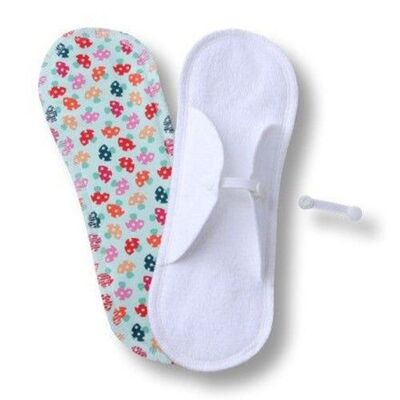 Elastic Wing Extension for Cloth Pads and Panty Liners