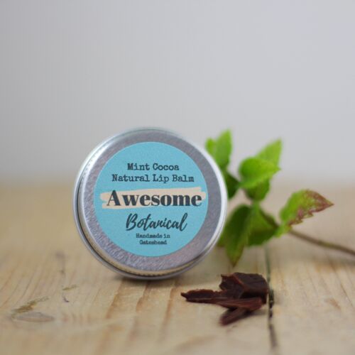 Natural Lip Balm - Minty Cocoa - Stocking Filler