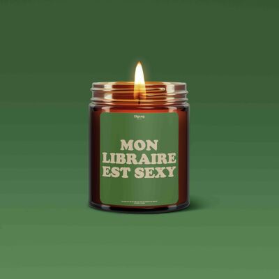 VELA MENSAJES LITERARIOS "MI LIBRERA ES SEXY"