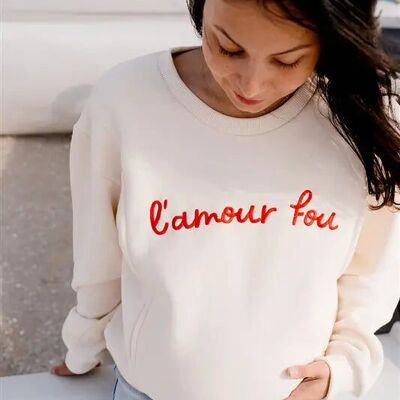 Sudadera "Amor Loco" para Embarazo y Lactancia