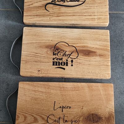 Lot de 3 planches à découper