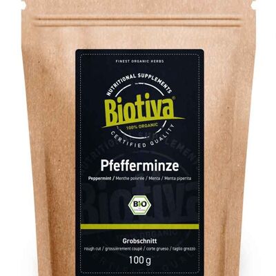 Pfefferminz Tee Grobschnitt Bio - 100g