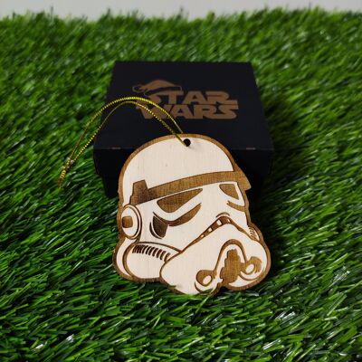 Décoration de Noël en bois Star Wars - Storm Trooper