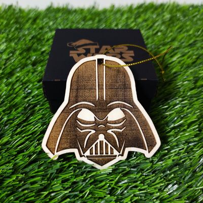 Décoration de Noël en bois Personnages de Star Wars - Dark Vador