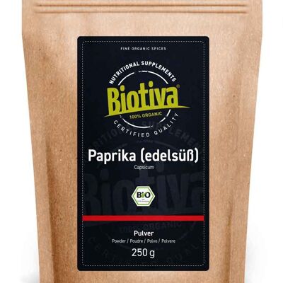 Paprika edelsüß gemahlen Bio - 250g