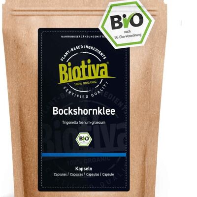 Bockshornklee Samen Kapseln Bio - 500 Kapseln