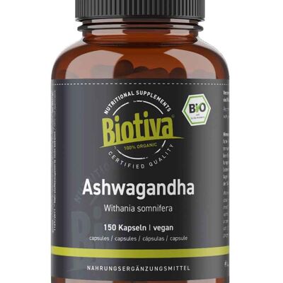 Ashwagandha Kapseln Bio - 150 Kapseln