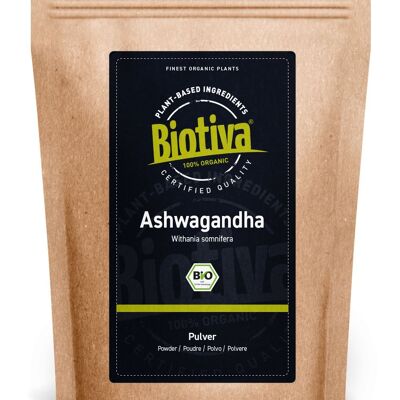 Ashwagandha Pulver Bio - 100g