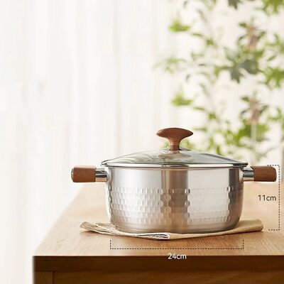 Yukihira stainless steel pot