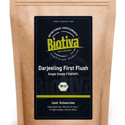Darjeeling First Flush FTGFOP1 Schwarztee Bio - 250g