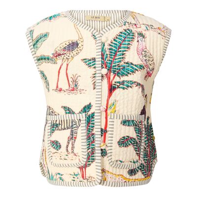 Daantje Gilet - Pearled Ivory